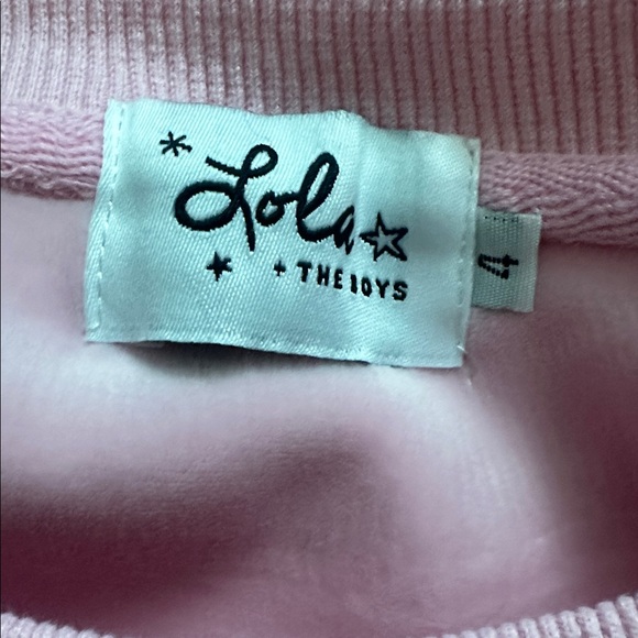 Lola + The Boys Ice Cream Pearl Gem Top Size 4 - Picture 5 of 5